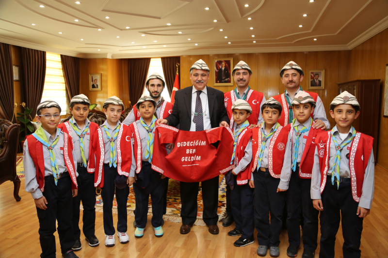 VALİMİZİ ÇANAKKALE KAMPI SONRASI ZİYARET ETTİK