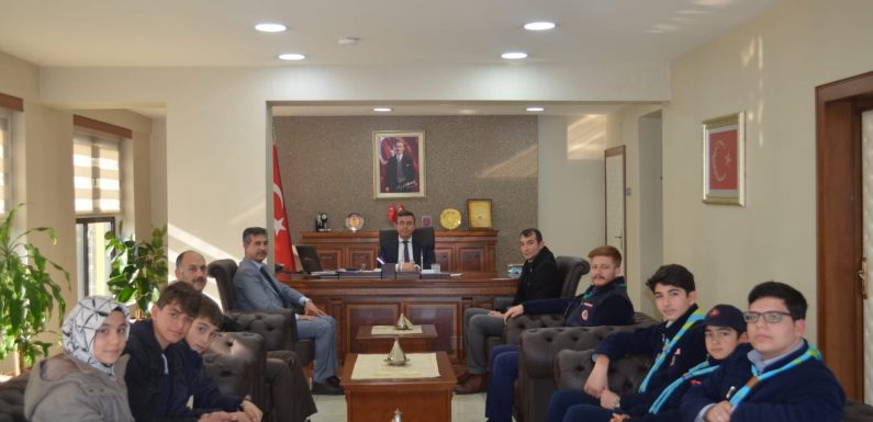 ONİKİŞUBAT KAYMAKAMI KEÇELİ LİDER GENÇLİK YÖNETİMİNİ KABUL ETTİ-Maraş Pusula