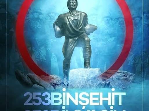 ŞÜHEDAYA VEFA HER ŞEHİDE 1 YASİN HEDEF 253 BİN